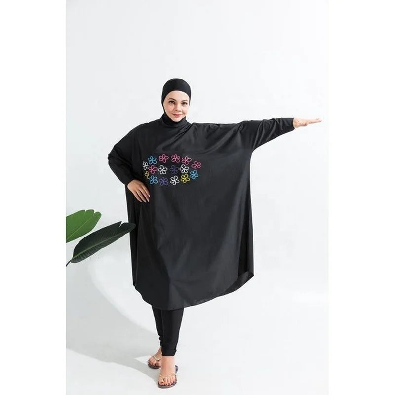 Burkini Sport Imprimé 3 Pièces – vue produit 6
