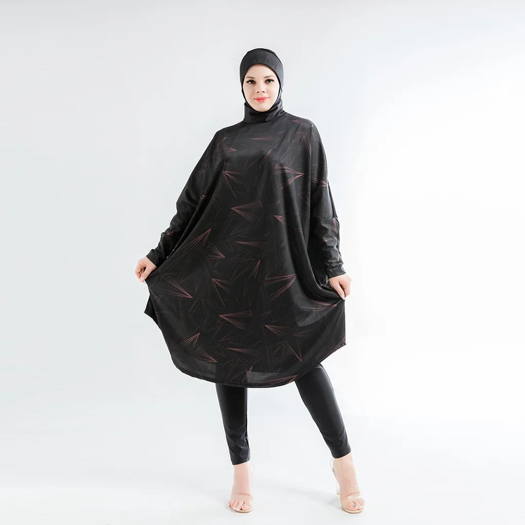 Burkini Sport Imprimé 3 Pièces – vue produit 8