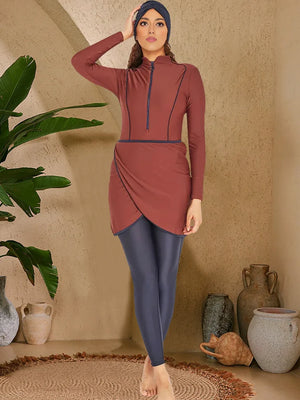 Burkini Tropical 3 Pièces UPF 50+ – vue produit 6