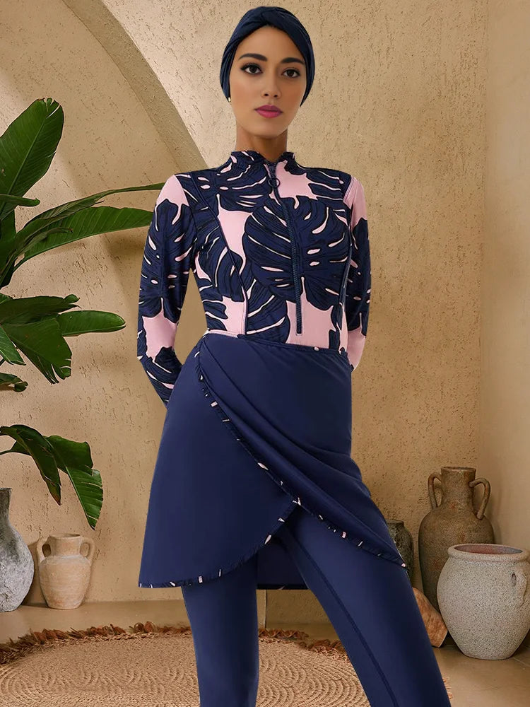 Burkini Tropical 3 Pièces UPF 50+ – vue produit 16