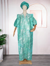 Caftan Marocain Satiné Pour Femme – détail de la coupe