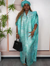 Caftan Marocain Satiné Pour Femme – vue du modèle, image 6