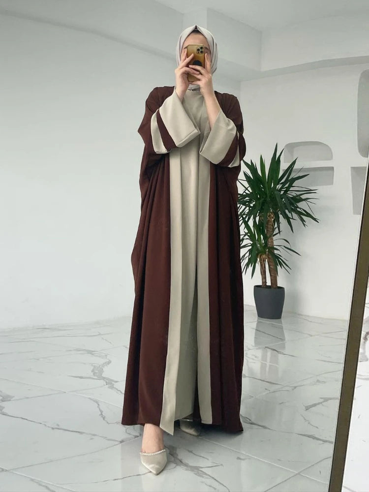 Ensemble Kaftan 2 Pièces Pour Femme – détail du tissu et des finitions