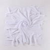 Hijab Carré Mousseline 110 × 110 cm – Tons Essentiels en blanc – Maison Layina