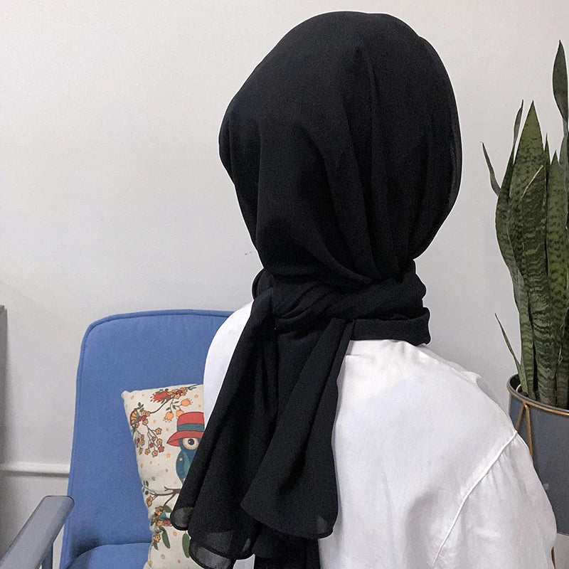 Hijab Instantané Bonnet et Mousseline – vue 6
