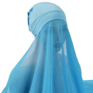 Hijab Instantané Bonnet et Mousseline – vue 14