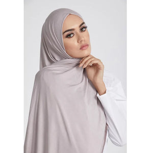 Hijab Jersey Modal Coton Pour Femme – vue produit 2 – Maison Layina