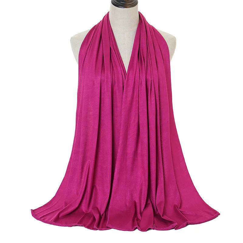 Hijab Jersey Modal Coton Pour Femme – vue produit 7 – Maison Layina