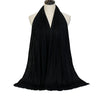 Hijab Jersey Modal Coton Pour Femme en Noir pour femme – Maison Layina