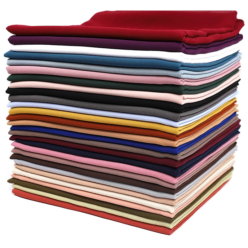 Hijab Mousseline Longue 70 × 180 cm – vue 6