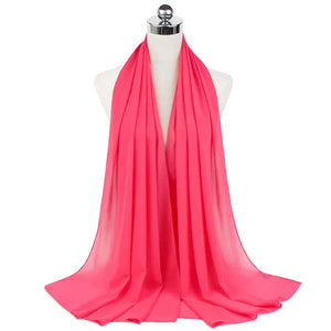 Hijab Mousseline Longue 70 × 180 cm – vue 12