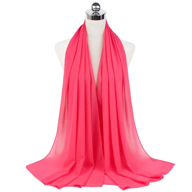 Hijab Mousseline Longue 70 × 180 cm – vue 12