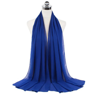 Hijab Mousseline Longue 70 × 180 cm – vue produit 26 – Maison Layina