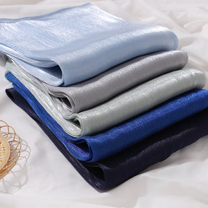 Hijab Plissé Scintillant Malaisien – vue produit 5 – Maison Layina