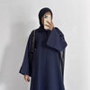 Kaftan Jalabiya Rayée Pour Femme – vue du modèle, image 7