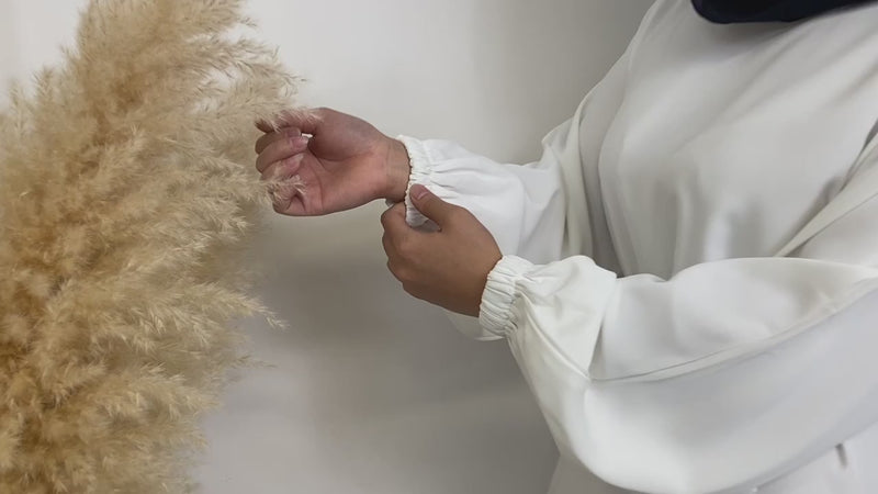 Robe Élégante Caftan Marocain À Poches - Maison Layina