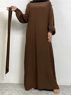 Robe Élégante Caftan Marocain À Poches – présentation du modèle, vue 9