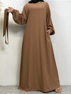 Robe Élégante Caftan Marocain À Poches – vue du modèle, image 11