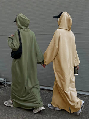 Robe Capuche Saoudienne – détail de la coupe