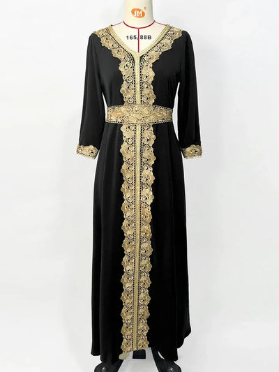 Robe de Soirée Dentelle Pour Femme – vue du modèle, image 9