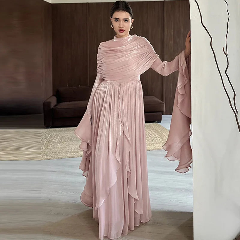 Robe Plissée Fête Islamique – vue principale